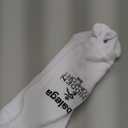 Balega Hidden Comfort Performance No Show Athletic Running Socks for Men and Women (1 Pair), White, Medium
