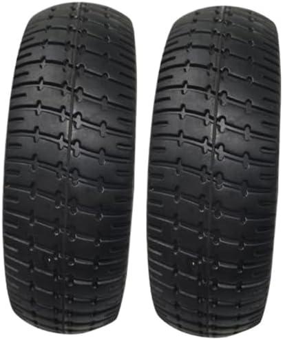 6.5 Inch Rubber Solid Tire For Electric Scooter Balance Bike Airless Puncture-Resistant Accessories(Solid tire 2pcs)