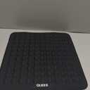 BABUR Gel Seat Cushion, Long Sitting Cooling Gel Hip Cushion, Breathable Anti Slip Office Chair Cushion, Car, Wheelchair, Travel - Black