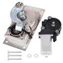 379160 RV Gear Box Linkage A with 676061 Step Motor Compatible with kwikee Electric Steps 22, 23, 28A, 30, 32, 33, 34, 35, 36, 38 and 40 Series. Replace 379147 379160 366043 1101428 676061 2141001
