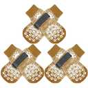 EXPAWLORER 6PCS Anti-Slip Dog Socks to Prevent Licking Paws,Dog Shoes for Hot Pavement,Best Paw Protector Traction Control on Hardwood Floor,Dog Booties for Puppy X-Small Senior Dogs, XS