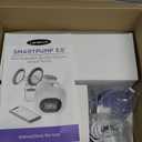 Lansinoh Smartpump 3.0 Double Electric Breast Pump, Portable and Rechargeable, Connects to Baby App, Hospital Strength Suction for Breastfeeding Moms