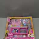 Barbie It Takes Two Baking Set with Malibu Doll and 18 Accessories Including Modelling Dough 3 Colours and Moulds, Children's Toy, from 3 Years, HJY19