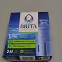 Brita Filter Replacements for Water Pitchers and Dispensers, Elite, NSF Certified to Remove 99% of Lead, 2 Count, Blue