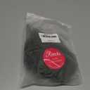REECHO 20" 1-Pack 3/4 Full Head Curly Wave Clips in on Synthetic Hair Extensions HE008 Hairpieces for Women 5 Clips 4.5 Oz per Piece - Natural Black