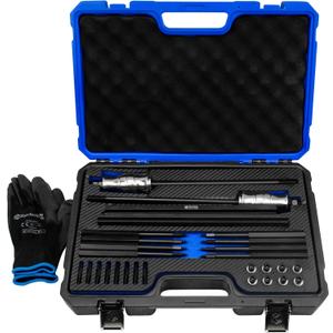 Fuel Injector Disassembly Tool, Rail Assembly Replacer Master Kit Compatible with GM Opel, Buick, Vauxhall & MG 1.0L, 1.4L, 1.5T, 1.6L Engines, OEM EN-51146 EN-51146-100 EN-51146-150
