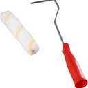 15 Piece Paint Roller Set for All Paints, 6 inch Microfiber Roller Covers for Paint Roller Brush for Painting Walls Ceilings Home Repair Paint Roller Kits