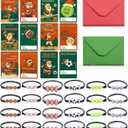 2 x Classroom Christmas Gifts Christmas Cards with Envelopes 24 pcs Gift Cards