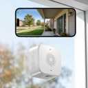 SOIADV 2K Wireless Window Camera,No-Drill Install,2.4GHz & 5GHz WiFi Indoor Cameras for Home Security,AI Human & Vehicle Detection, 6s Pre-Roll, Battery Powered,4MP Color Night Vision,SD/Cloud