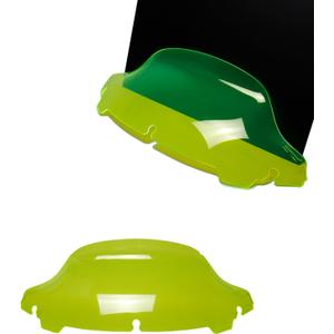 POWER JAMES Green PMMA 7.0" Windshield Windscreen Fits for Harley Touring14-23 Street Glide Special St, Electra Glide, CVO Limited, Ultra Limited (PMMA Green)