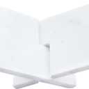 Bloomingville Decorative Marble Book Holder, White