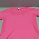 MathCat Short Sleeve Workout Tops for Women, Seamless Women's Compression Shirt, Yoga Running Athletic Shirts Soft Gym Tops Hot Pink, Large