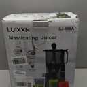 Cold Press Juicer, 5.8" Wide Feed Chute Juice Extractor Machine with 400W, High Juice Yield, Slow Masticating Juicer for Whole Vegetables & Fruits, Dark Grey