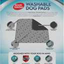 Simple Solution Washable Puppy Pads, Reusable Dog Pad, 34"x36", 2 Count | Dog Training Pads, Waterproof, Odor Control, Housebreaking, Senior Dogs, Reusable Dog Pads, Travel Friendly, Quick Dry
