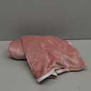 BEDELITE Flannel Pillow Cases Queen Size Set of 2, Super Soft Fleece Pillowcases with Zipper for Bedroom, Sofa, Luxury Cozy Fuzzy Velvet Pillow Shams for All Seasons(20x30 Inches,Dusty Pink)