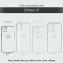 COCOMII Rectangle Case for iPhone 15, Compatible with MagSafe, Natural Real Mother of Pearl