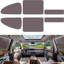 ZATOOTO Static Cling Car Window Shades  Car Sun Shade Cuttable Side Window Sun Shade for Baby UV Blocking, Semi-Transparent Tint for Most of Vehicles, No Adhesive Residue, 99% Sun Glare Protection