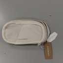 BAGSMART Electronics Organizer Travel Case, Cord Organizer for Women, Travel Cable Bag (Beige)