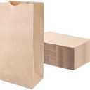 Perfect Stix - Brown Bag 2-100 count, 2lb Brown Paper Bags - Brown Bags - 100 count (Pack of 1)