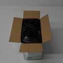 Reli. 39 Gallon Trash Bags Drawstring (100 Count) Large 39 Gallon Heavy Duty Drawstring Trash Bags, Garbage 39Gal Capacity, Lawn Leaf (39Gal, Black)