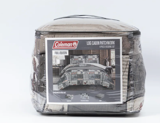 Coleman Full/Queen 4piece Bedding Set