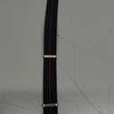 Nylon Elastic Watch Strap Military Parachute Style Watch Band 18mm 20mm 22mm Premium Striped Nylon One-Piece French Paratrooper Watchband Smartwatch Band Replacement Strap for Men Women (Black/Red)