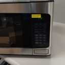 GE GCST11X1WSS Microwave Oven, 950-watt 6 Auto Cooking Settings, Child-Lock Technology, Kitchen Essentials for The Countertop, Dorm Room or Apartment, 1.1 Cu. Ft, Stainless Steel