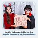 Funny Party Hats Black Top Hat - Victorian Hat for Men - Felt Tuxedo Costume Hat - Coachman Hat - Dress Up Hat (Black - 1 Pack)