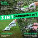 2-in-1 Hedge Trimmer (Green)