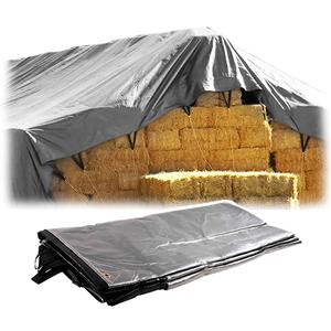 25" x 48" x 8" Covers 2 Pack Black