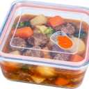8x8 Glass Baking Dish With Bpa-Free Lid - 2.6 Qt Deep Square Baking Pan For Casserole & Lasagna, Dishwasher, Freezer, Microwave