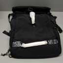 Gym Duffle Bag Waterproof black Laptop Backpack Suitable for Hiking, Fishing, Travel 40L Large Capacity Trendy Cool Lightweight Backpack for Men and Women (Black)