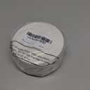 TaoBary 50 Pcs Disposable Paper Coasters Bulk 1MM, 4 Inch Round Cardboard Coasters Blank for Bar Drinks DIY Crafts Arts Wedding (White)