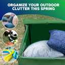 Outdoor Storage Box 143 Gallon Waterproof Deck Box, Patio Storage Box, Outside Storage Bin for Garden, Pool, Yard & Camping Heavy-Duty Deck Storage Waterproof for All-Weather Protection