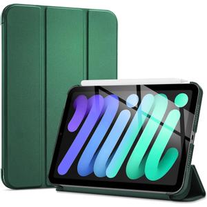 ProCase Smart Case for iPad mini 7 A17 Pro 2024/iPad Mini 6 2021 8.3 Inch iPad mini 7th/6th Gen, Hard Back Cover for iPad mini 8.3" 7th Gen A2995/A2996/A2993/6th Gen A2567 A2568 A2569 -Green