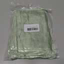 BEDELITE Flannel Pillowcases Standard Set of 2, Super Soft Fleece Pillow Case Cover with Zipper for Bedroom, Sofa, Couch,Luxury Cozy Velvet Pillow Shams for All Seasons(20x26 Inches, Sage Green)