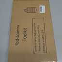 Roll Up Tool Bag Tool Roll,Portable Rollup Toolbag,Foldable Rollup organizer,Tool Organizer with 6 Detachable Pouches,Perfect for Engineers,Hobbyist,Men's gift and Engineer's gift (khaki)