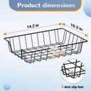 A4 Letter Magazine Desk File Storage Tray Organizer Bin (2)