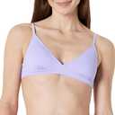 Amazon Essentials Womens Light-Support Classic Bikini Swimsuit Top (Medium, Lavender)