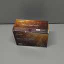 JMEXSUSS 2 Pack Christmas Lights Battery Operated Rope Lights Warm White - Outdoor Waterproof, 200LED 66ft 8 Modes Battery Powered String Light with Remote for Tree Garden Christmas Decorations