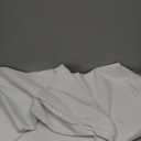 Ascoza 1 Pack 120 Inch White Round Tablecloth in Polyester Fabric for Wedding/Banquet/Restaurant/Parties