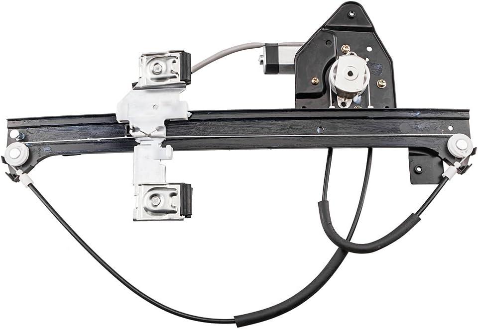SUNROAD Power Window Lift Regulator & Motor Rear Left Driver Side Replacement for 2002-2009 Chevrolet Trailblazer GMC Envoy Buick Rainier Isuzu AscenderOldsmobile Bravada