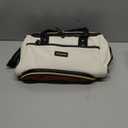 LOVEVOOK Laptop Backpack for Women with Giant Tumbler Holder, 15.6 inch Professional Nurse Teacher Backpack Computer Laptop Bag, Cute Waterproof Travel Backpack Purse Work College Bag, Beige-Black-Brown