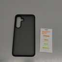 TORRAS Guardian Shockproof for Samsung Galaxy S25 Plus Case, 12FT Military-Grade Protection, Slim Case for Samsung S25 Plus case, Matte Translucent Black, Thin, 6.7''