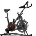 Exercise Bike Stationary Bikes for Home, Adjustable Resistance & Comfortable Seat Workout Bike, Quiet Indoor Cycling Bike with Digital Monitor, Phone Holder (Black-265LBS)