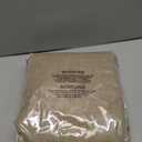 Joywell Burlap Tan Back Tab Rod Pocket Linen Curtains 96 Inches Long 2 Panels for Living Room Bedroom Neutral Boho Farmhouse Rustic Light Filtering Semi Sheer Curtains Window Treatment 52x96