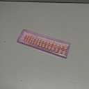 300Pcs Square French Tip Press on Nails, Pink Blue Extra Short Soft Gel Nail Tips, Pre-lasting Acrylic Fake Nails, No Need to File False Nail Tips Extension for Women Nails DIY in 15Sizes