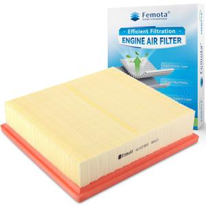 CA10755 Engine Air Filter,Pre-oiled, Longer Lifespan, fit for Avalon,Camry,Highlander,Sienna, Durango,Grand Cherokee, ES350,NX300,RX350