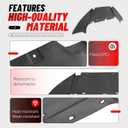 ALMULOO Engine Splash Shield Compatible with 2012-2014 Ford Focus SE SEL