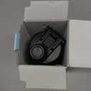 [2-IN-1 LID] Insulated Water Bottle with Silicone Boot (36hrs Cold/18hrs Hot) - DIY Stickers, Leakproof, BPA Free, 24 oz (Purple-Black)